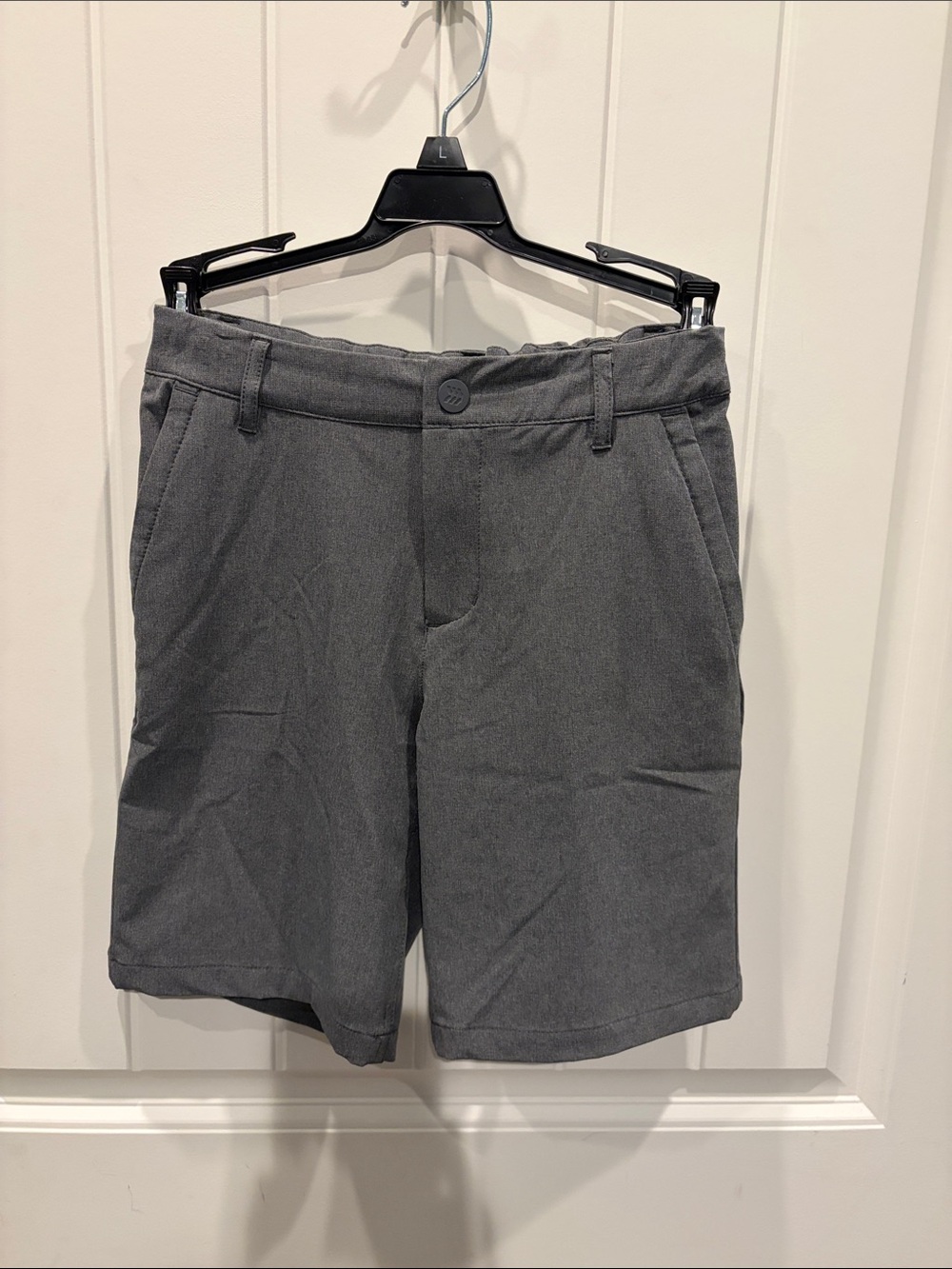 Boys Gray Casual Shorts - Classic Everyday Wear